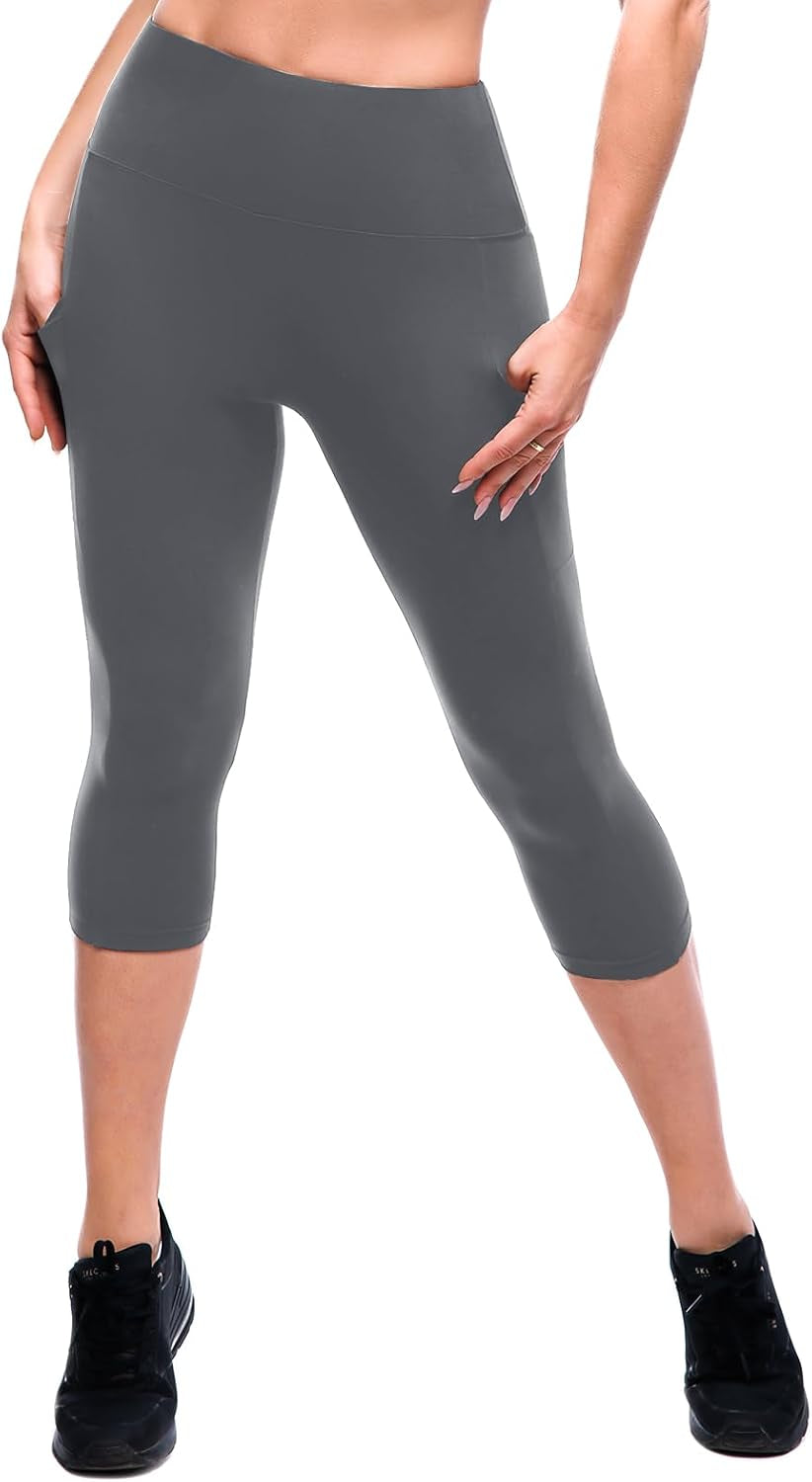 High Waisted Leggings Women with Pockets