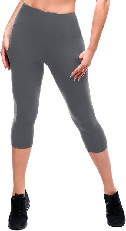High Waisted Leggings Women with Pockets