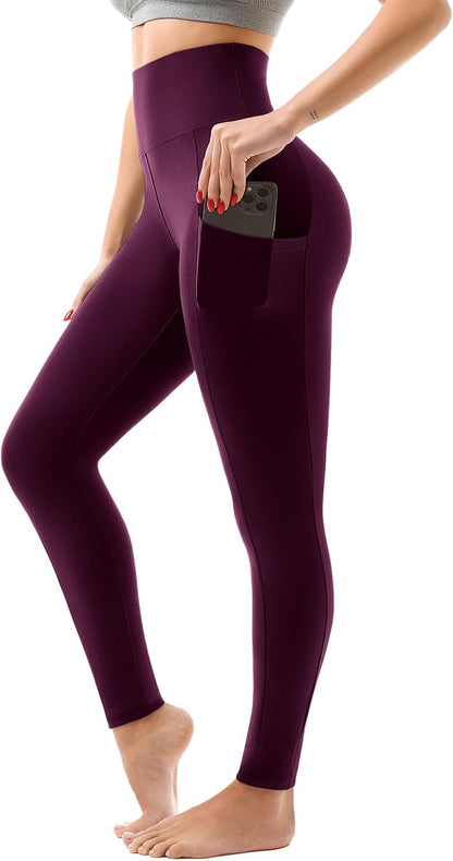 High Waisted Leggings Women with Pockets