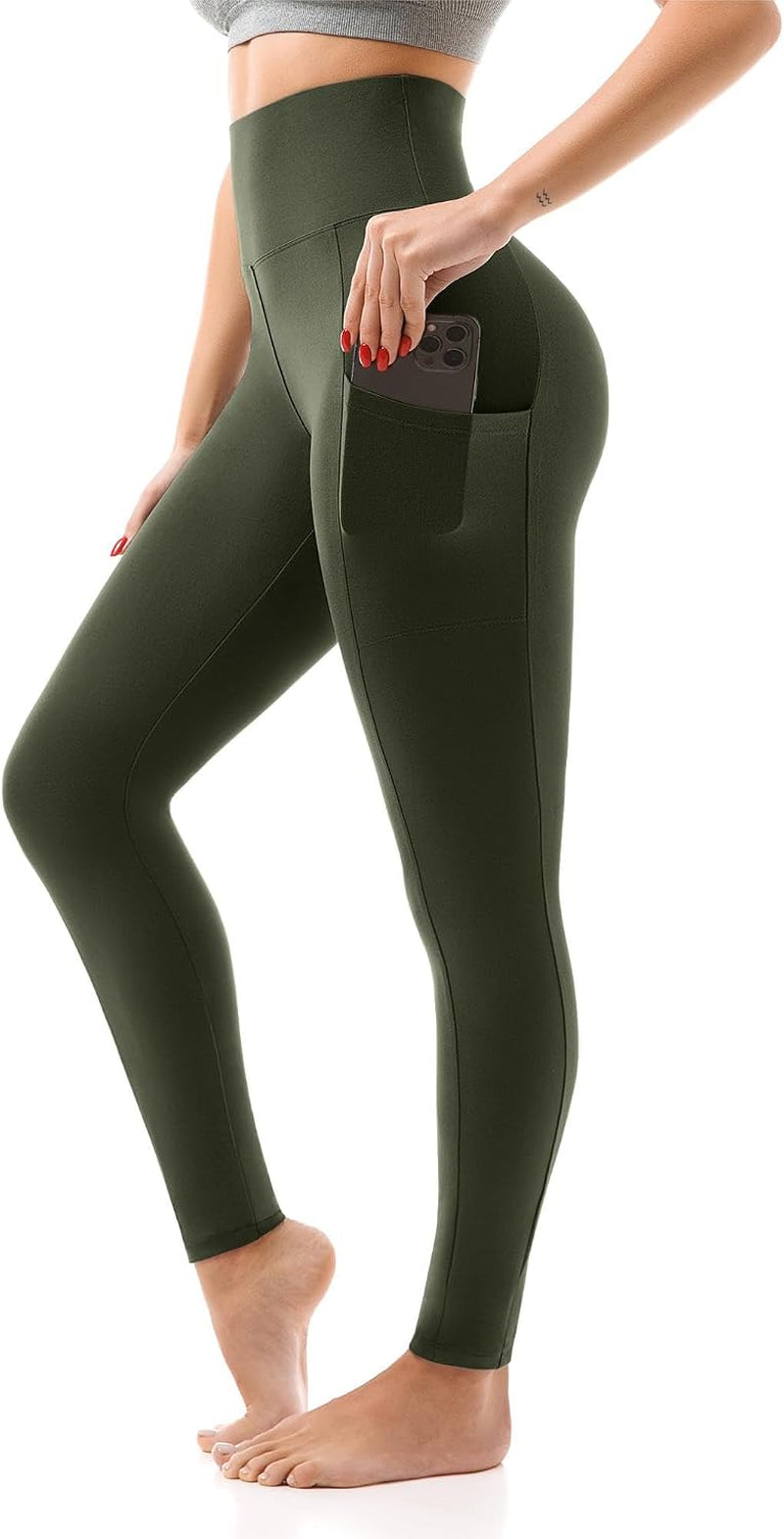 High Waisted Leggings Women with Pockets
