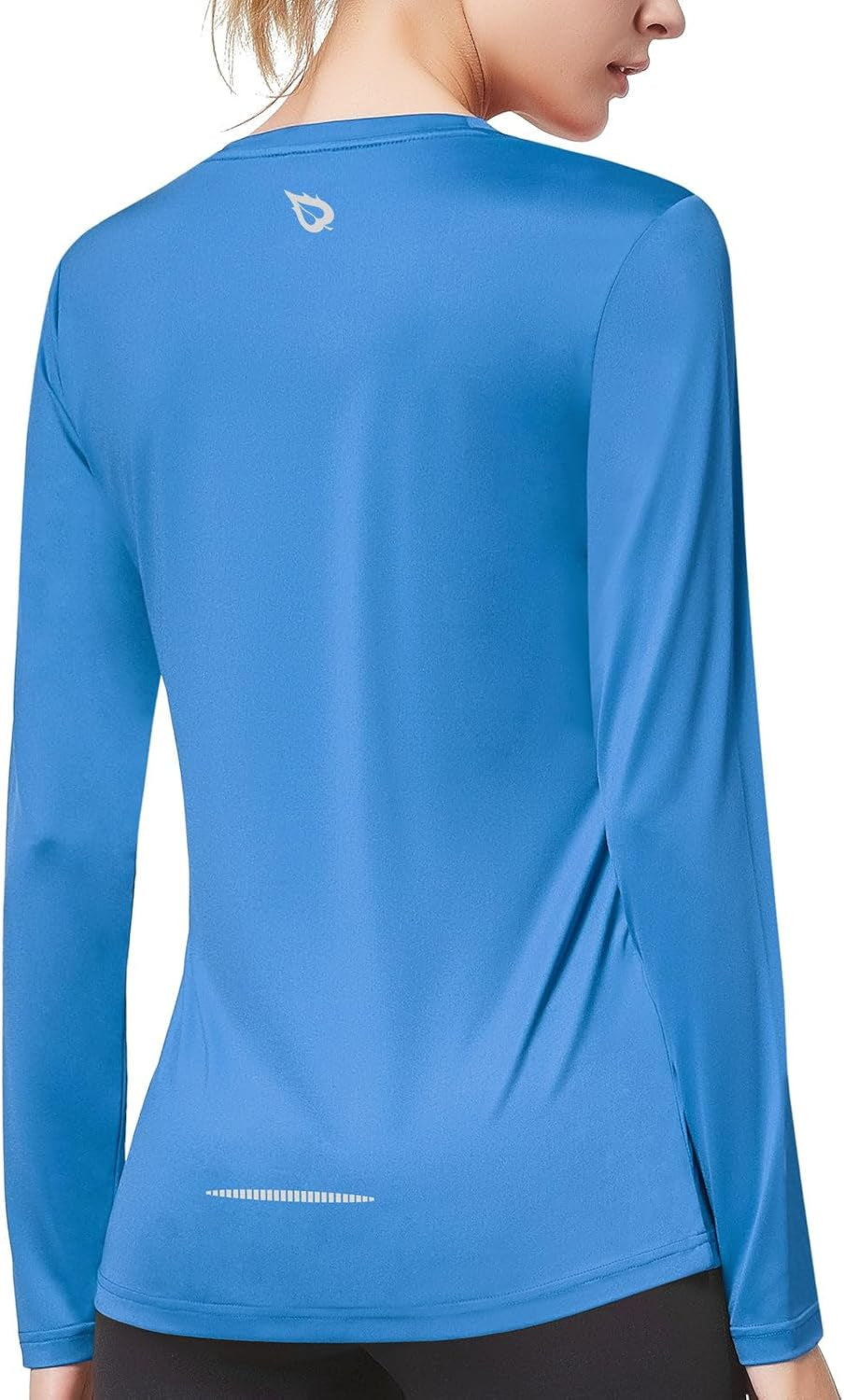 Long Sleeve Workout Tops for Women Running Shirts Quick Dry Athletic