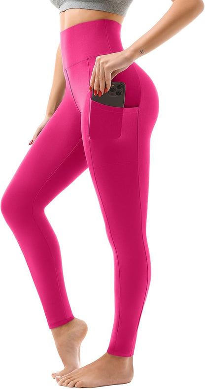 High Waisted Leggings Women with Pockets