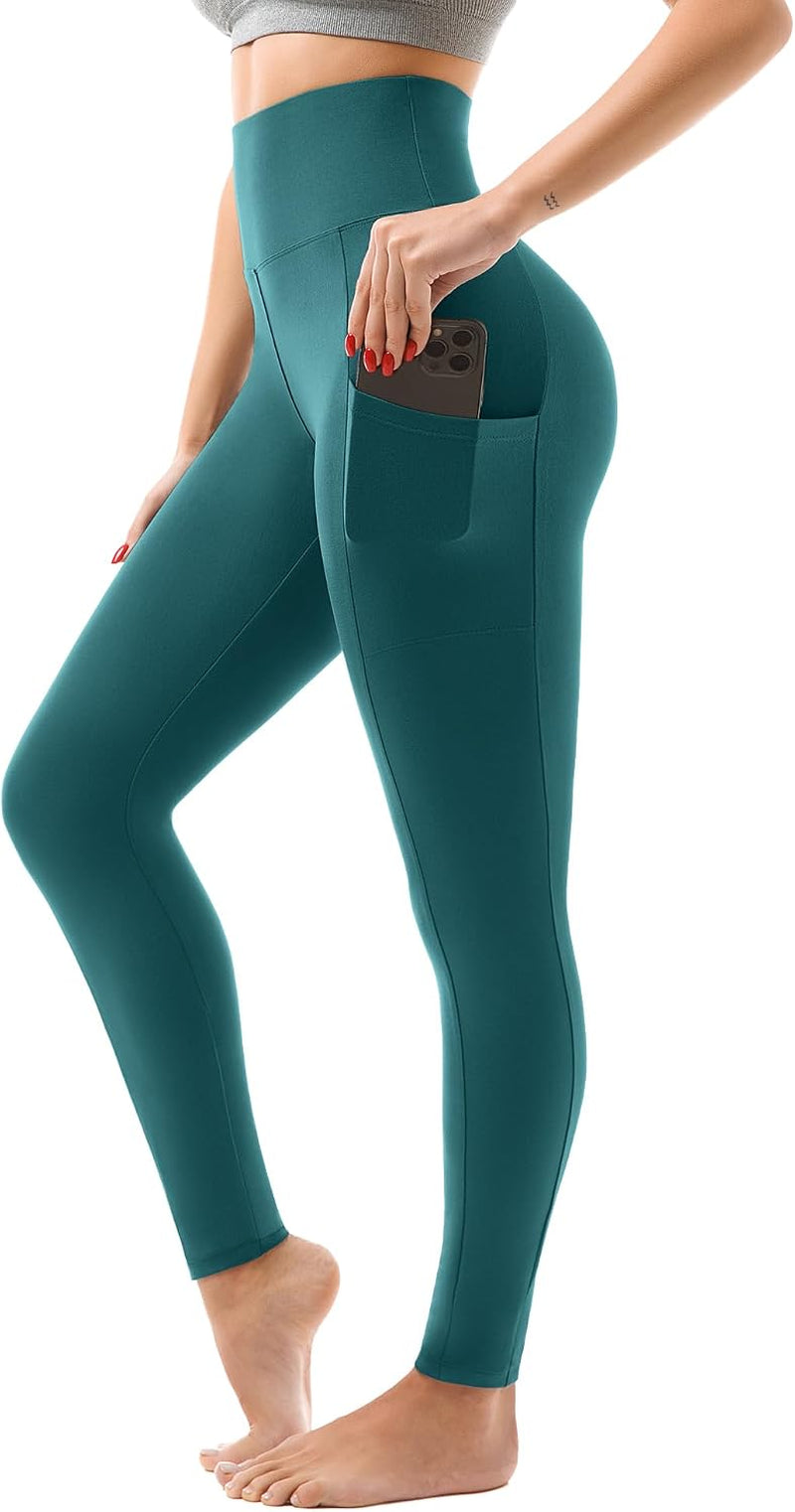 High Waisted Leggings Women with Pockets
