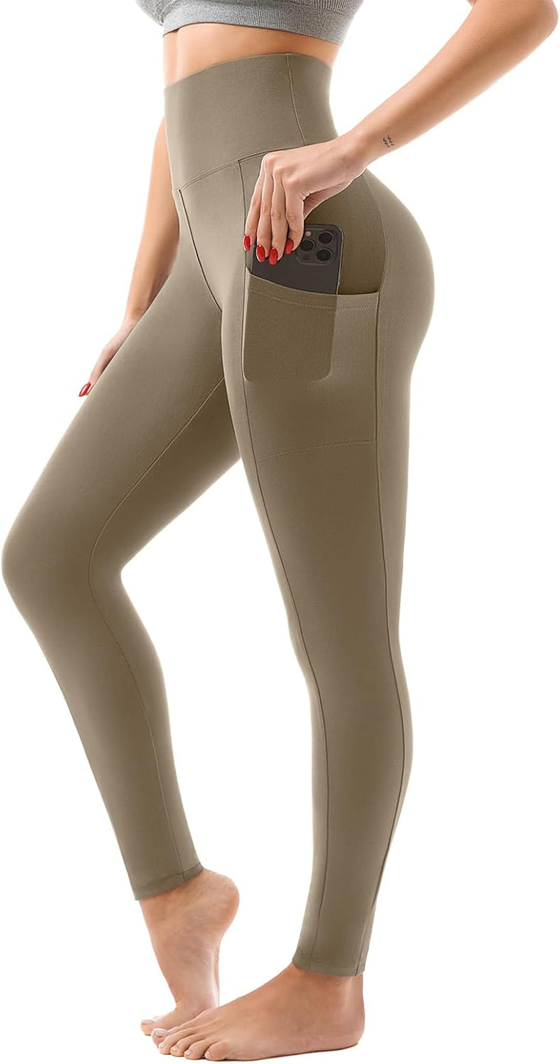 High Waisted Leggings Women with Pockets