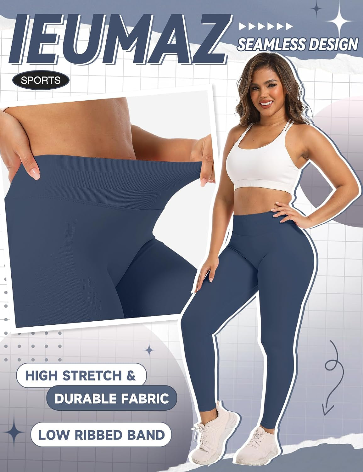 Scrunch Butt Lifting Leggings for Women Seamless Workout Yoga Pants