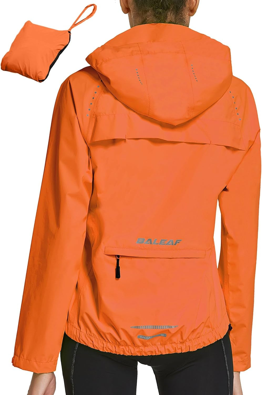 Packable Rain Jacket Women Waterproof Lightweight Jackets Hooded