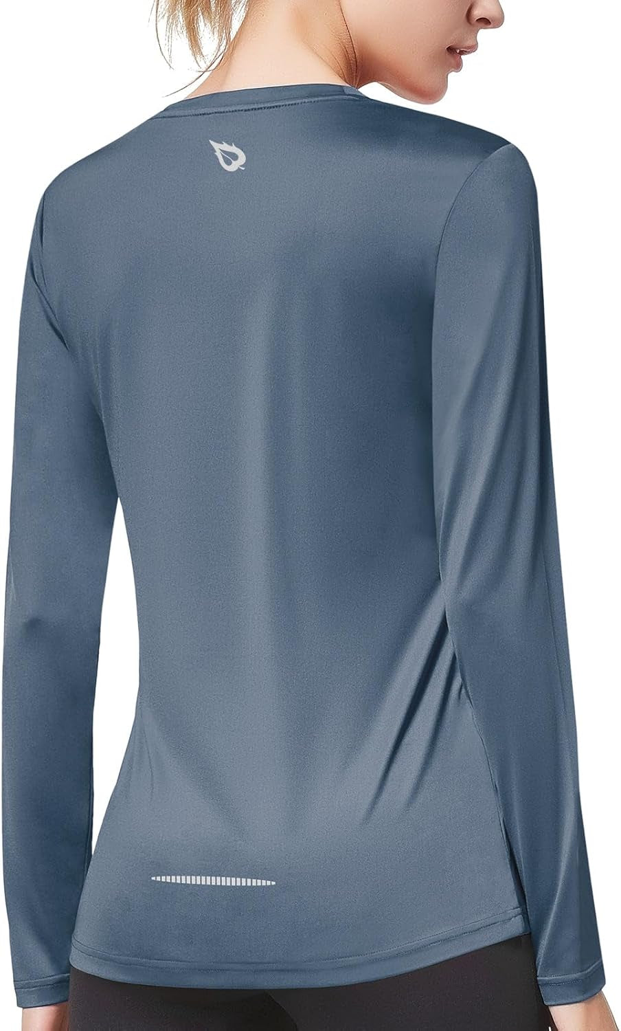 Long Sleeve Workout Tops for Women Running Shirts Quick Dry Athletic