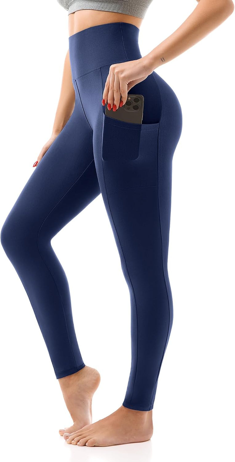 High Waisted Leggings Women with Pockets