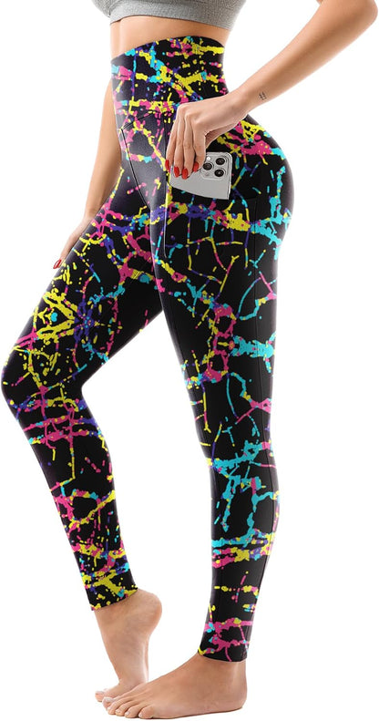 High Waisted Leggings Women with Pockets