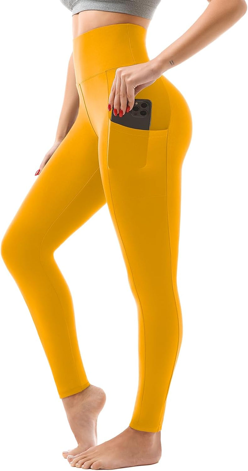 High Waisted Leggings Women with Pockets