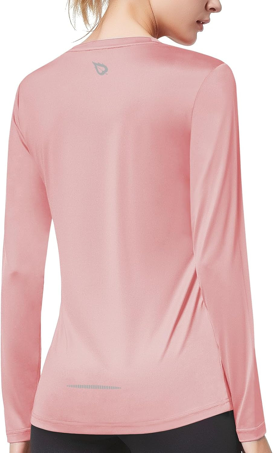 Long Sleeve Workout Tops for Women Running Shirts Quick Dry Athletic