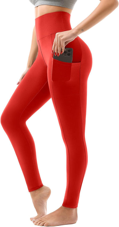 High Waisted Leggings Women with Pockets